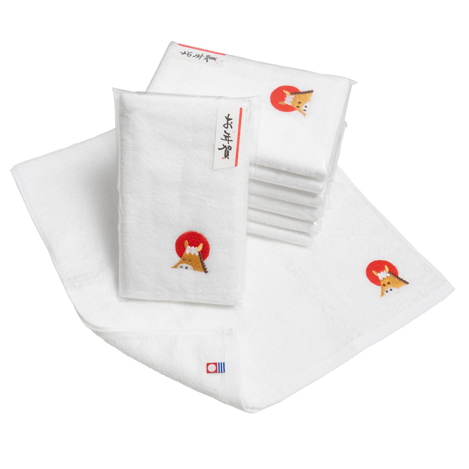 

oruTa Imabari Zodiac Year of the Set of Individually 2026 Face Made in Zodiac New Packed in a PP Bag with New Perfect as a Small Gift or Greeting