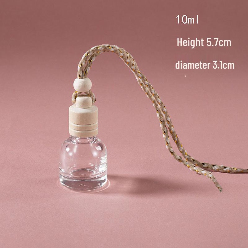 10ml Clear Car Diffuser Bottle with Lanyard for Aromatherapy