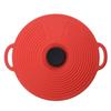 Silikon-Frischhaltedeckel, groß, mittel und klein, auslaufsicher, staubdicht, Topfdeckel, Geschirr, Topfdeckel, Öldeckel