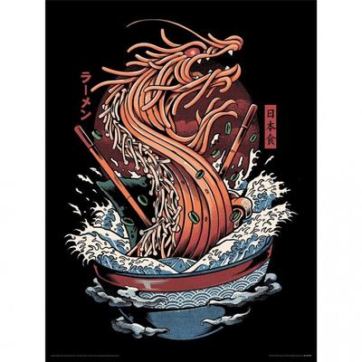 Dragon Ramen Print