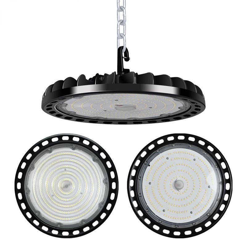 100W/150W/200W LED Mining Lights Sports Hall Hanging Circular Ceiling Light High Power Industrial Anti Glare Lamp New