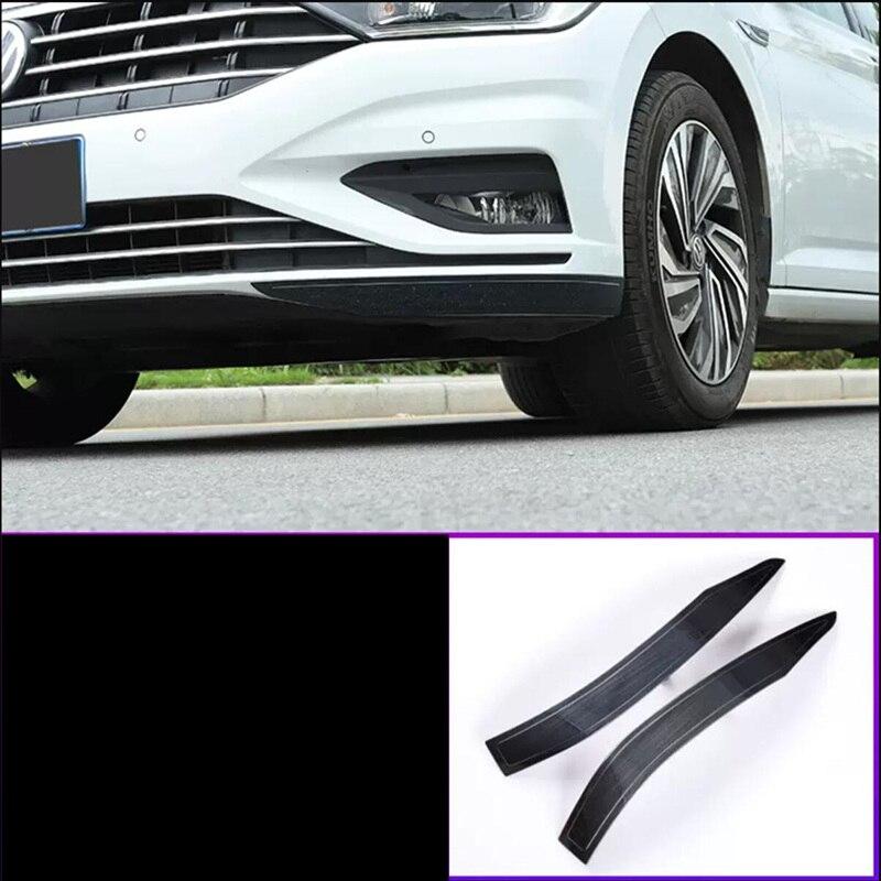 

Для VW Jetta MK7 2019 2020 2021 2022 2023 детали 2 шт./лот из нержавеющей стали автомобильный передний задний бампер защитная накладка панель Front Black