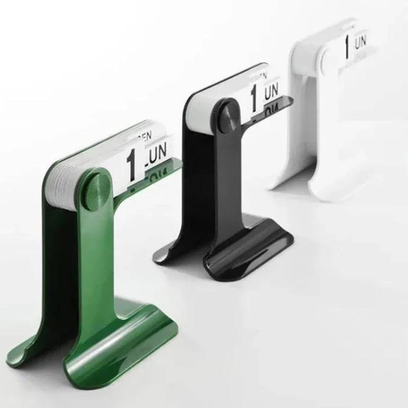 INS Design Desktop Calendar Flipping Calendar Creative Simple Calendar Modern Living Room Decoration Office Stationery 2025 2024