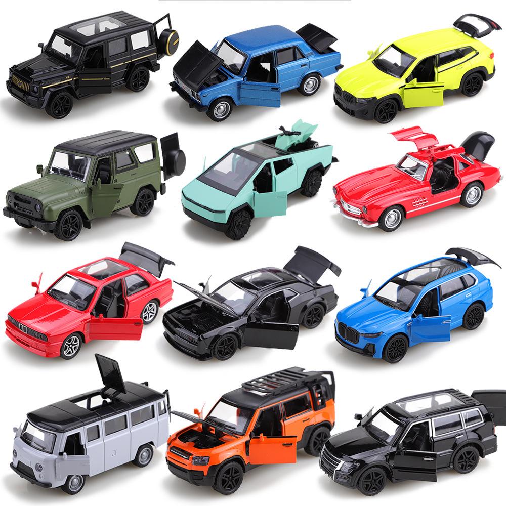 1:36 Scale Alloy Vintage Car Model Toy Car Set