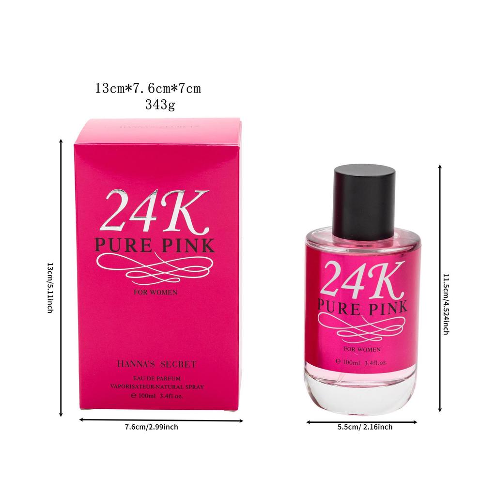 24K Gold Millionaire Women's Long-Lasting Perfume - A Luxurious Fragrance