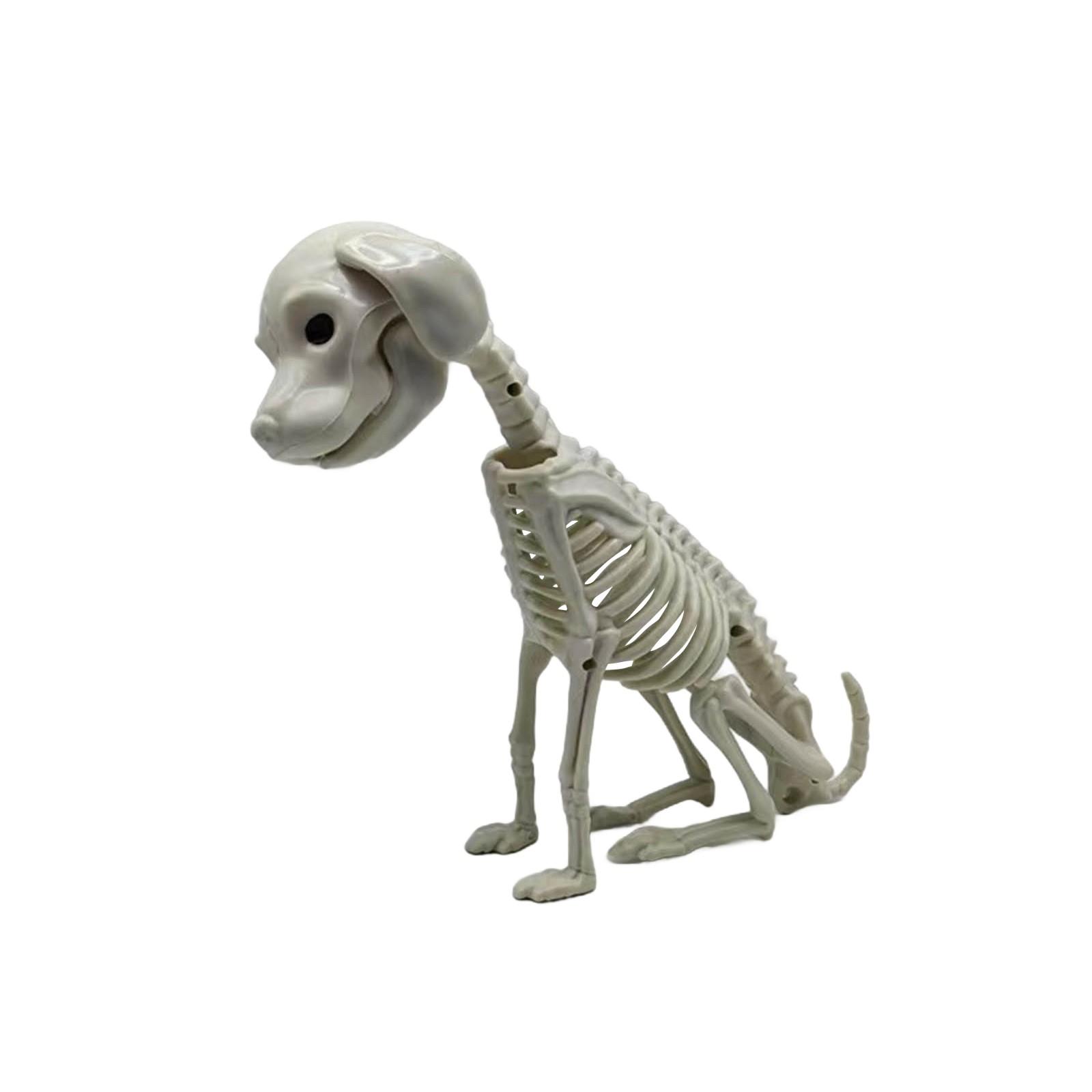 

Ужасная атмосфера, украшения в виде скелетов животных, реквизит, праздничные украшения One Size белый