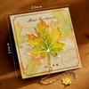 Chinese Style Metal Bookmark Vintage Leaf Design Book Marker Reading Accessories For Students Book Lovers Gift Stationery