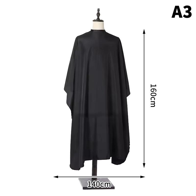 Professional Hairdressing Hair Cutting Cape With Adjustable Snap Closure Salon Barber Cape 140*120cm Waterproof Hairdressing