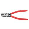 Knipex 02 01 Series High Leverage Combination Pliers, Plastic Coated Grip