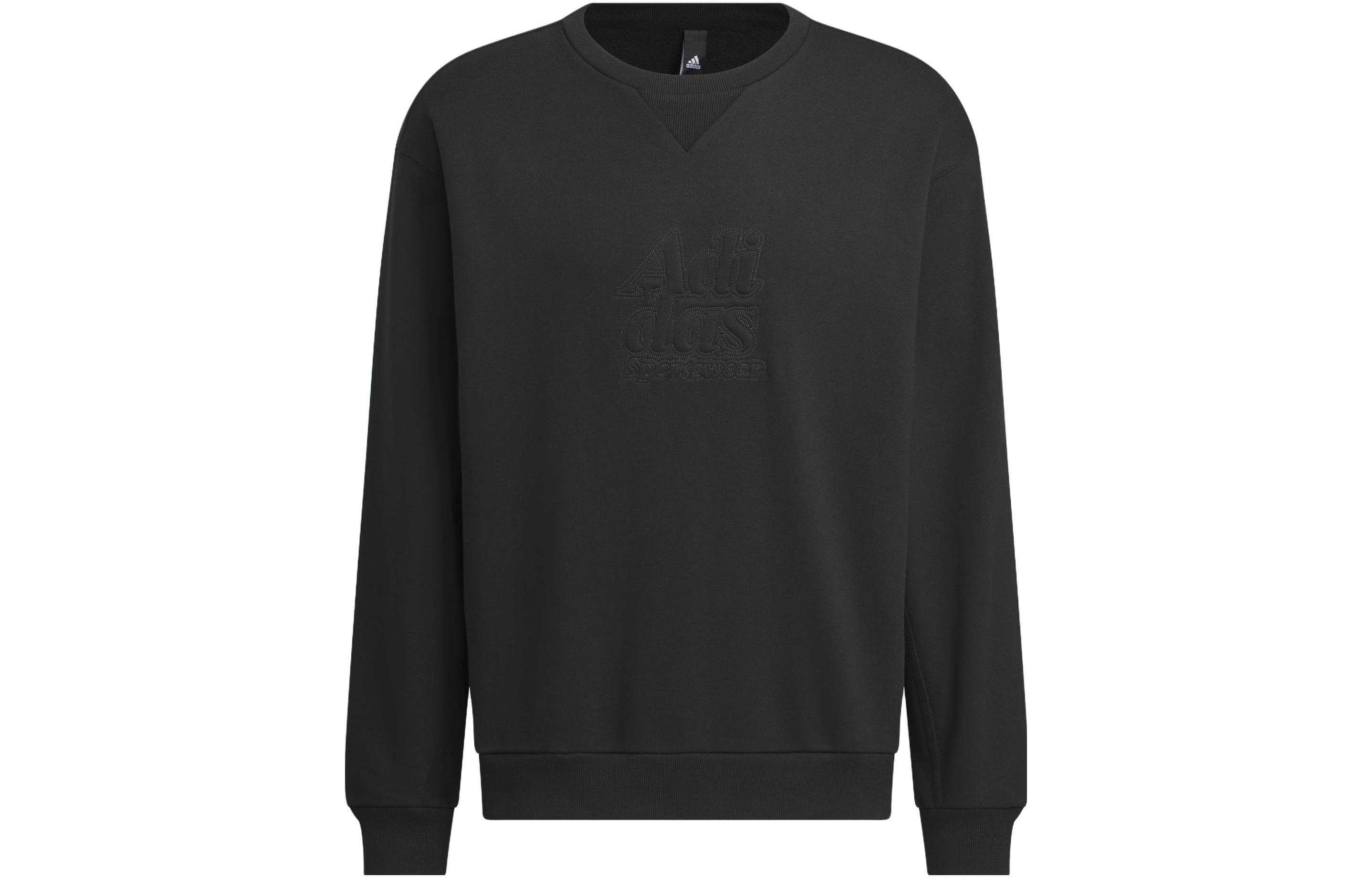 Мужская толстовка Adidas с принтом Черная IT3974 M
