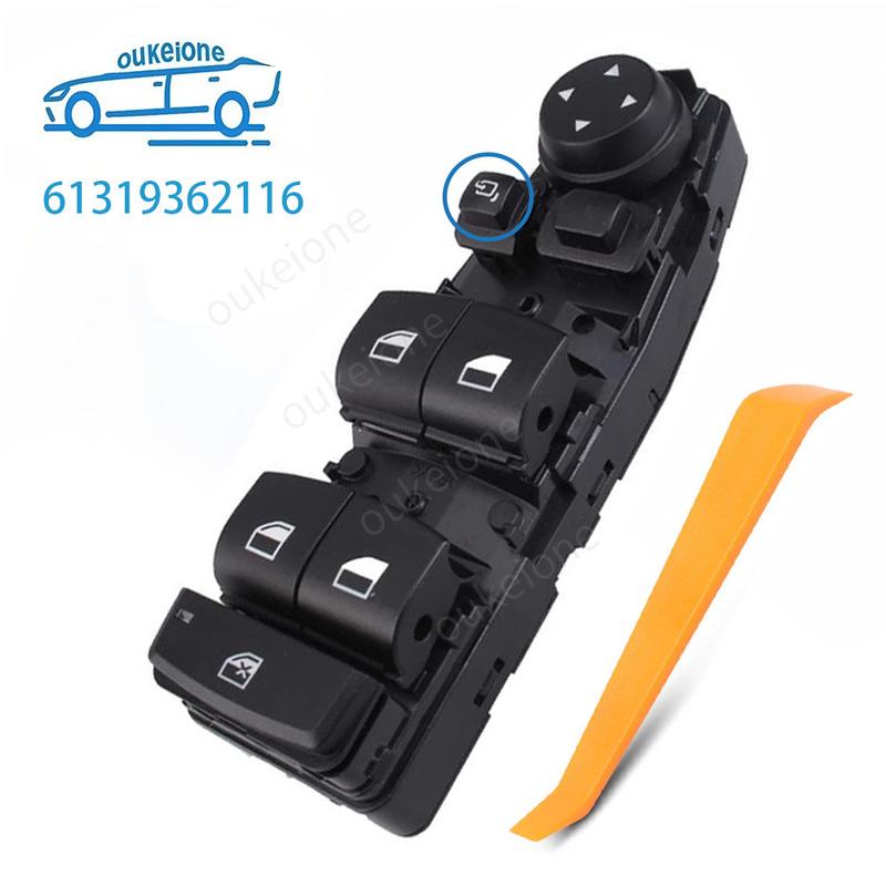 

For BMW X1 X2 X5 X6 2015 2016 2017 2018 Front Left Side Electric Power Window Switch Lifter Control Button Car Parts 61319362116