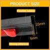 4m x 23mm Universelles Auto Z-Form Gummi Wetterfest Dichtungsstreifen KantenSchutz Ersatz