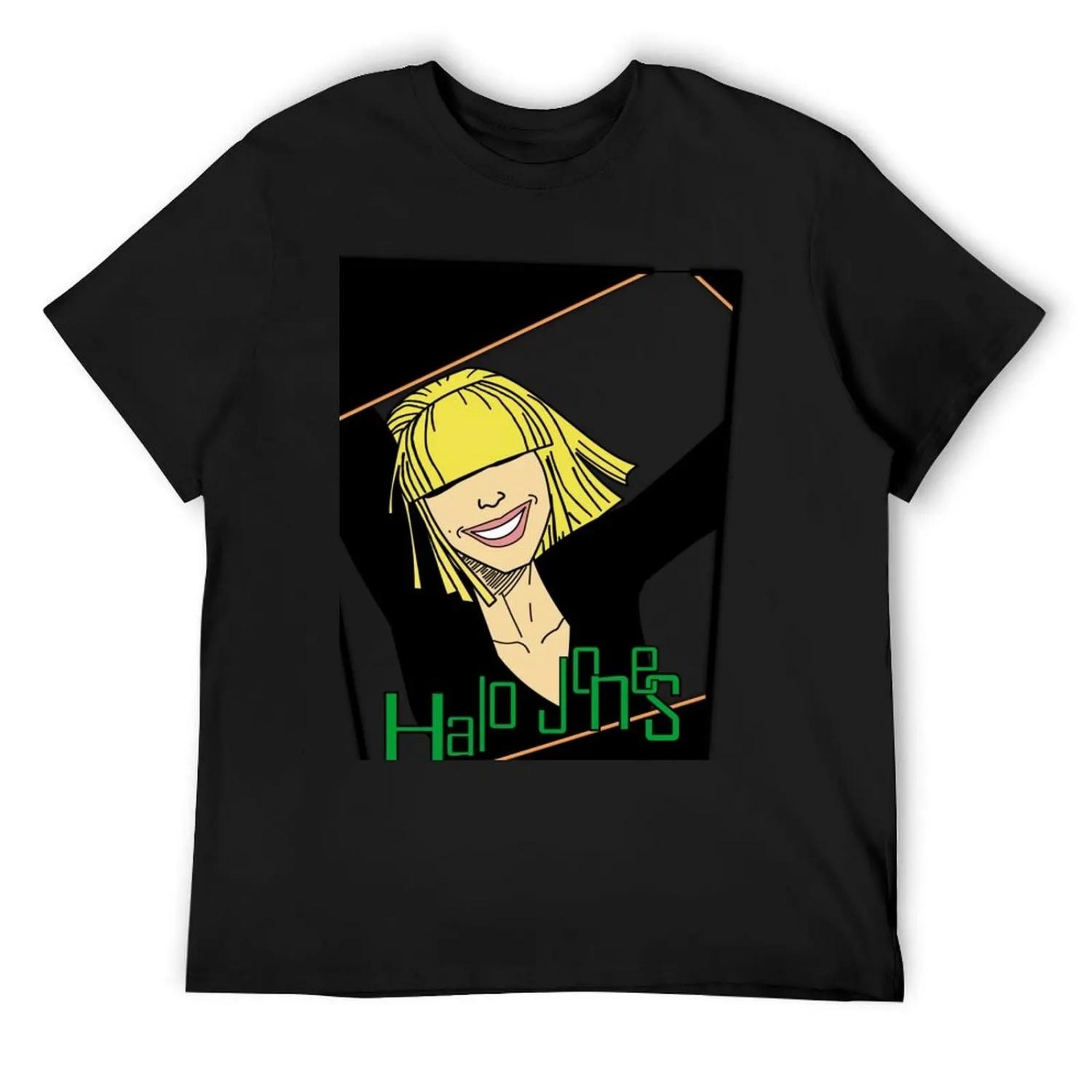 2000AD Halo Jones T-Shirt blacks baggy shirts man clothes funny gifts mens designer t shirt XXXXXL чёрный