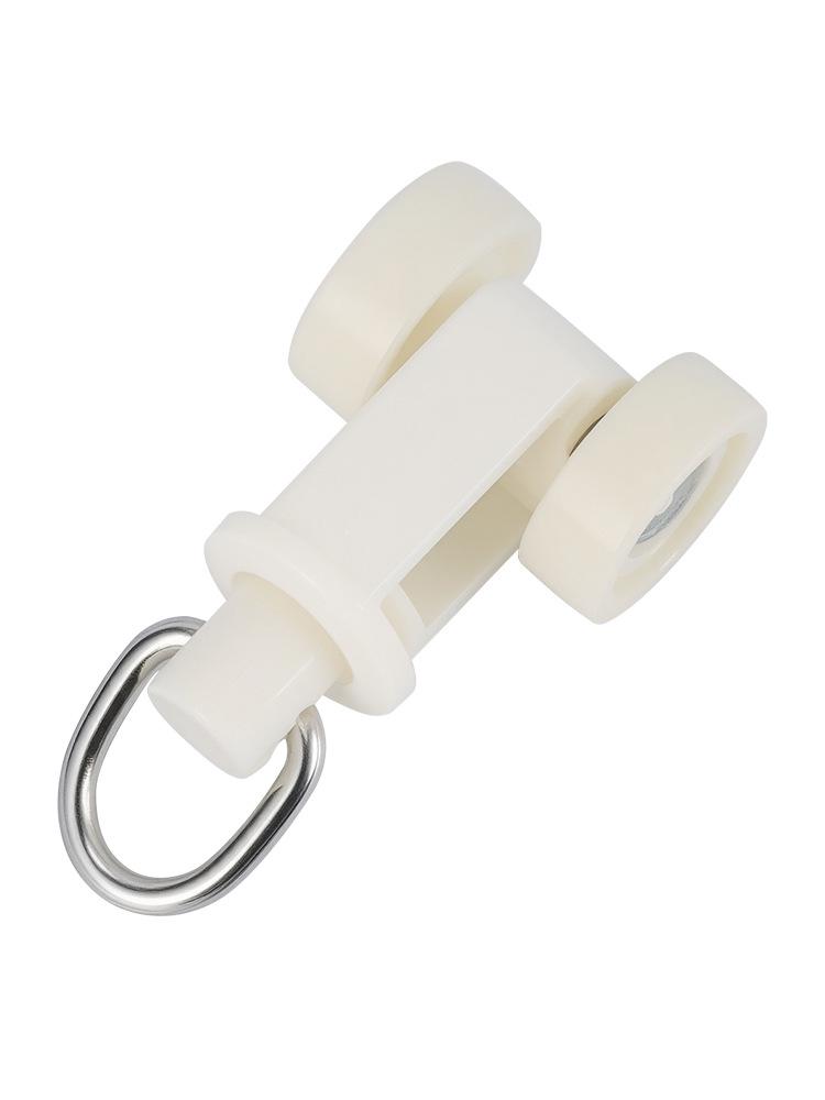 Curtain Track Accessories: Pulley Wheel, Straight & Curved Track Rollers, Buckle Rings, Guide Rails.