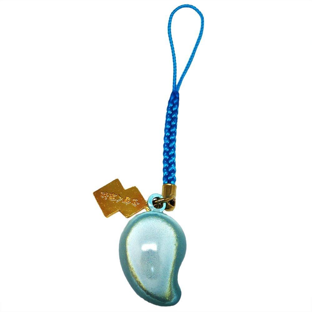 

Hachiman Lucky Bell Magatama Suikinkutsu Sound Protection and Exorcised [Shirasaki Shrine] (Blue) Shrine-Purified, Purified, Amulet/Netsuke/Strap синий