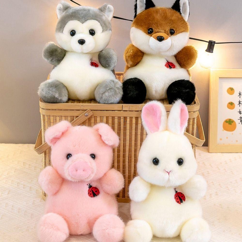 Sitting Animals Elephant Plush Toy Koala Penguin Plush Doll Monkey Doll Clip  Birthday Parties