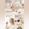 Original Lenovo LE206 Wireless Sleep Invisible Earbuds Tiny Hidden Earphone Bluetooth 6.0 Headphone Sport Stereo Noise Cancelling Headset