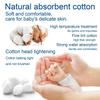 500PCS Wooden Double-Ended Cotton Swabs Make-Up Cleaning Disposable Cotton Swabs Medical Household Hygiene Ear Pulling