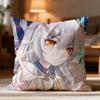 Hot HHonkai Star Raew Cushion Cover Soft Washable Pillow Case Multi-Scene for Couch Bed Travel Office Use