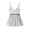 Jnleaog Spring New Arrival Women's Clothing Fashion Fashion with Belt Slim Fit Short Dress 2180326806