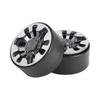 Metal Wheel   Beadlock Wheel  s Hub 4pcs Compatible with   SCX10 90046    4   D90 RC Car