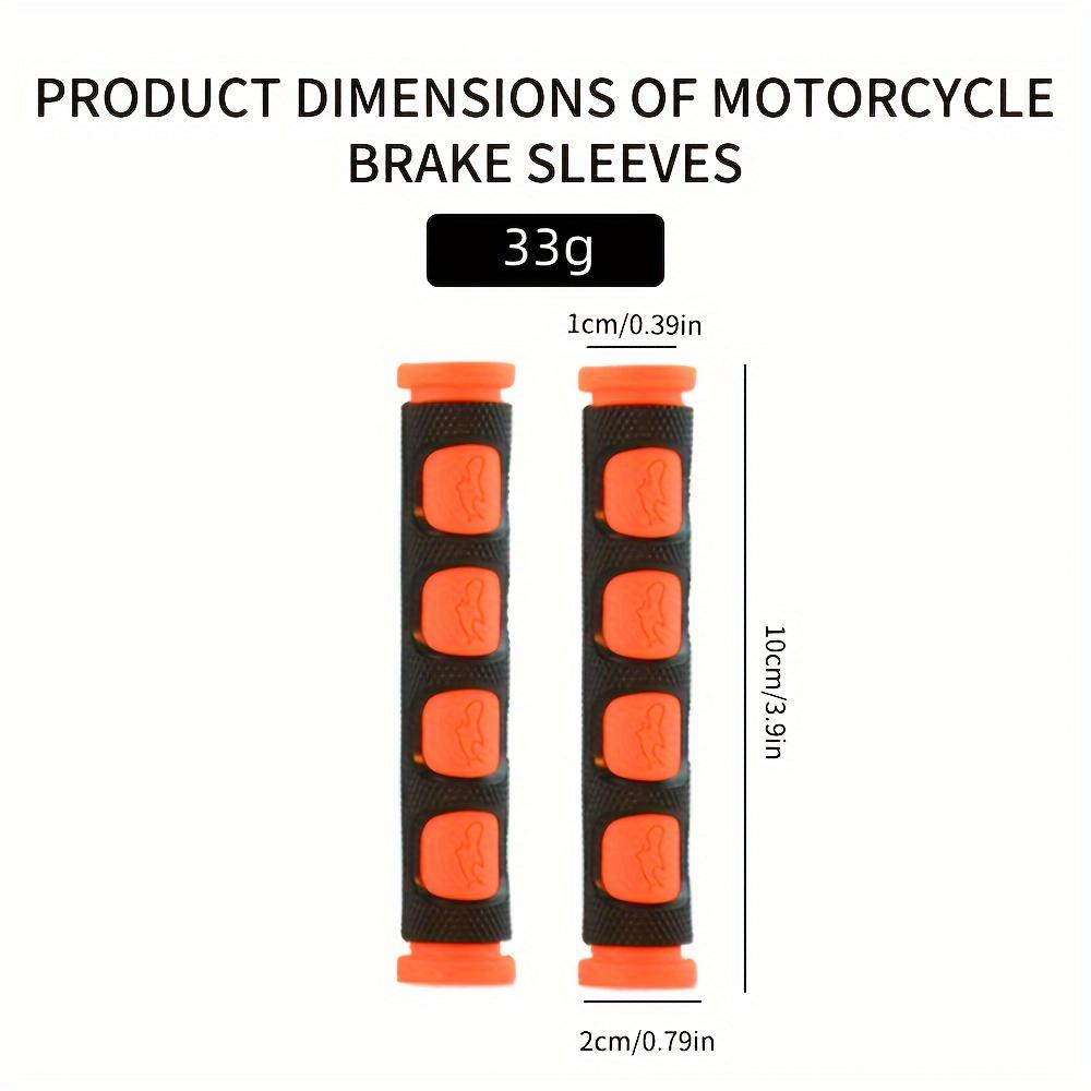 Motocyklová brzdová páčka Silikonový návlek Měkký Protiskluzový odolný Moto Kolo Ochranná řídítka Moto Vybavení Příslušenství
