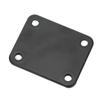 Electric Guitar Neck Plate Square Metal Back Mounting 4 Holes with Screws Bass Parts