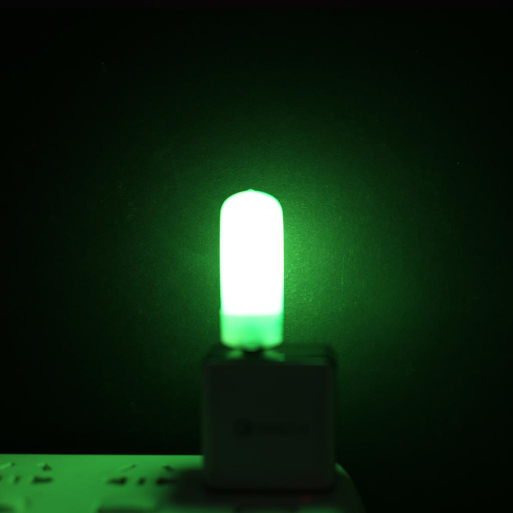 Portable USB LED Night Light 5V 1W LED Filament Light Bulb Multicolor Mini  Reading Lamp Eye Protection for Bedroom Study