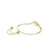 Swarovski Heart With Arrow Gold Tone Bracelet 5744061