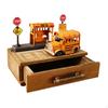 Vanity Storage Box Organization Makeup Farmhouse Wood Desk Organizer Drawer