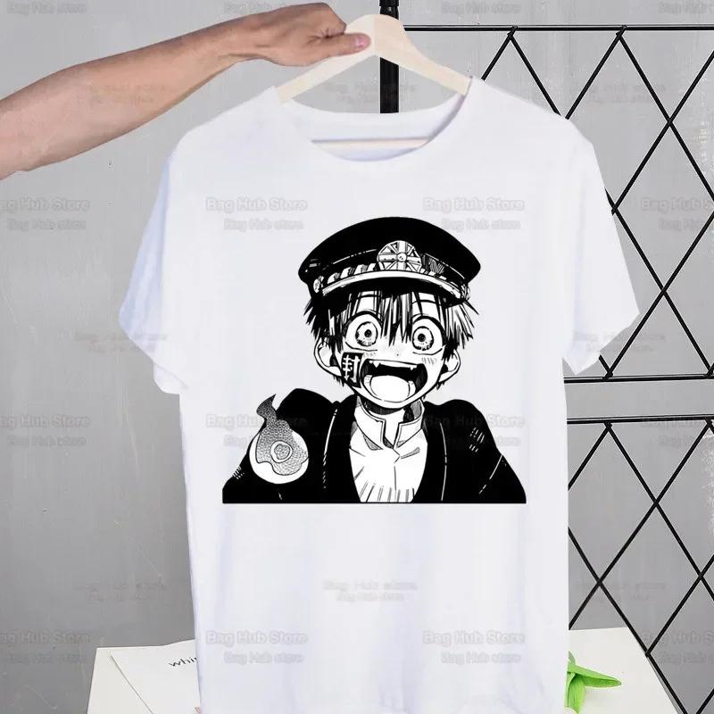Anime Toilet Bound Hanako Kun Comics Woman Print Harajuku Summer Tshirts Casual Round Neck Short Slee Top Tee Shirt,Drop Ship