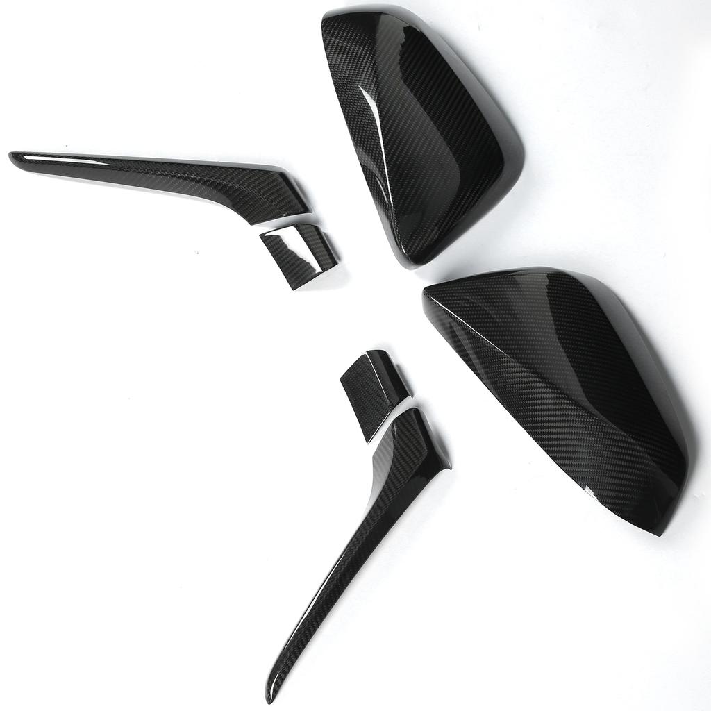 Backspegelkåpa med Baslist Kolfiberdekor Passar för NX200 200t 300h 2016‑2020 Vänsterstyrd