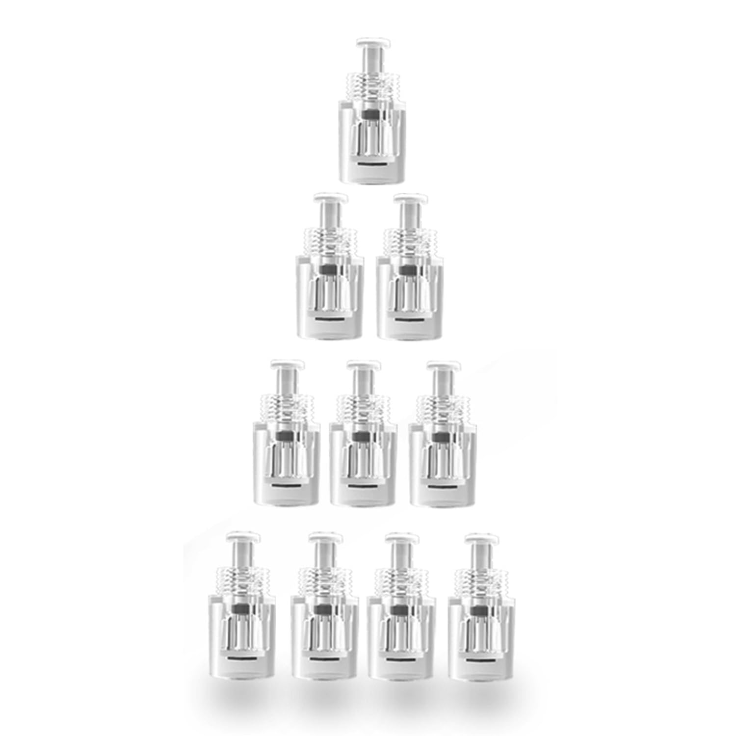 Набор из 10 сменных кристаллических кремниевых нано-наконечников для нано-игольчатого аппарата - Модель NP3