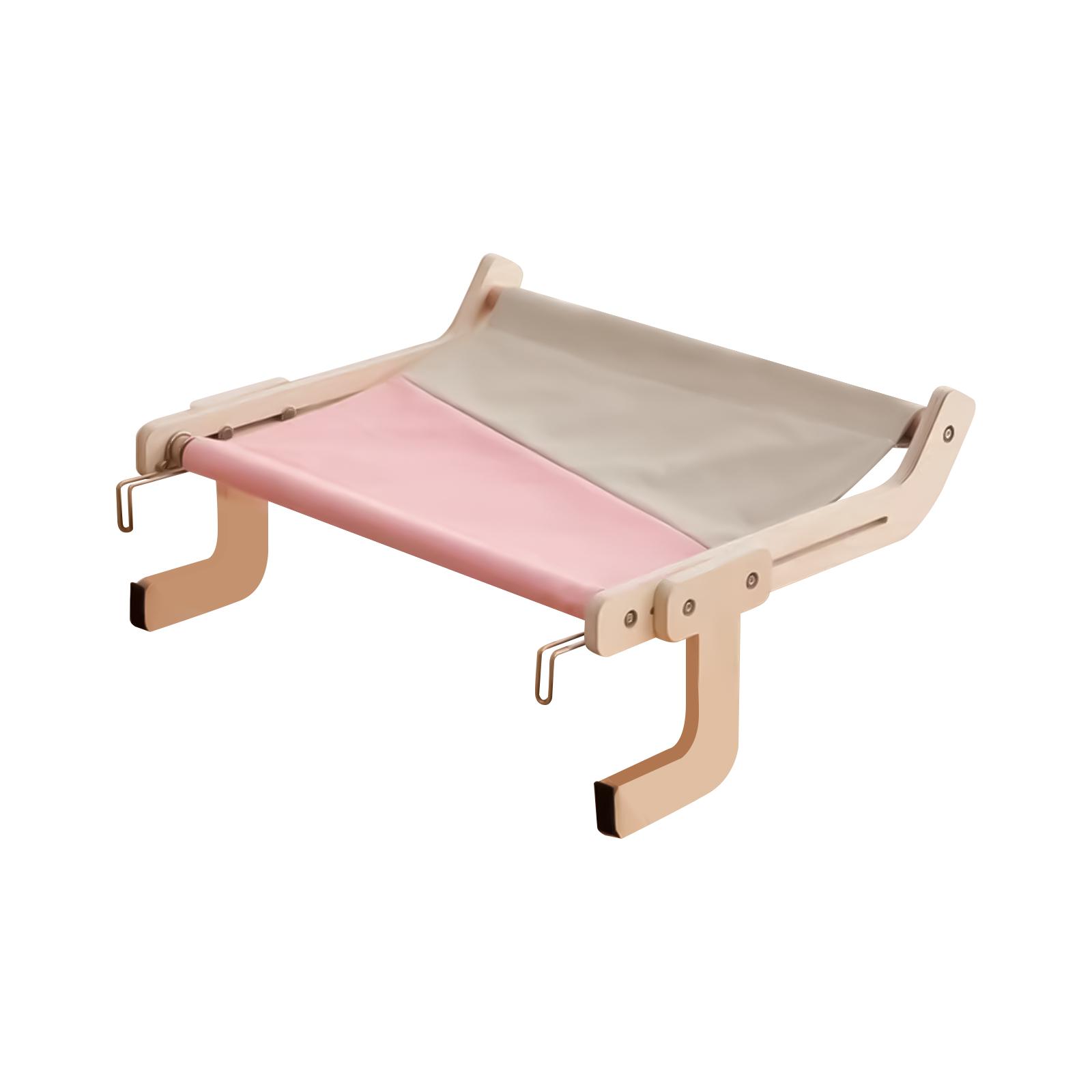 

Wooden Cats Hanging Bed, Removable Washable Cats For Sofa, Bedside & Window, All- Pet Bed One Size розовый
