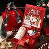 Christmas Thermos Cup & Bouquet Gift Set