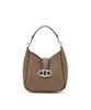 Athe Vanessabruno [Maron] Mocha Mousse Shrunken Leather Crossbody Bag S Aaba6F410I3