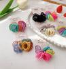 Cute Baby Rubber Bands Simple Hair Rope Set Children Accessories Girls Small Circle Elastic Hair Bands for Child