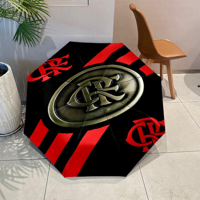 Flamengo Fashionable Automatic Opening/Closing Folding Umbrella. Portable and Foldable, Ideal for Gift, Travel, and Daily Use