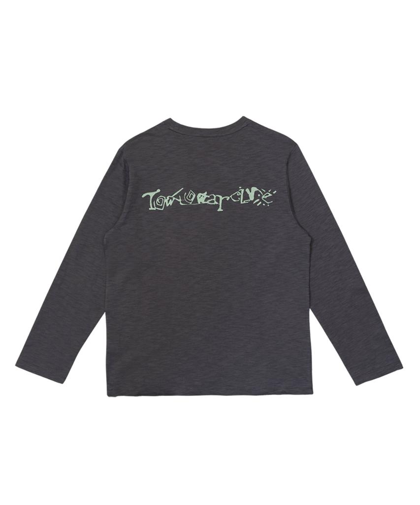 TOWTOW ARCHIVE Root Symbol T-Shirt Charcoal