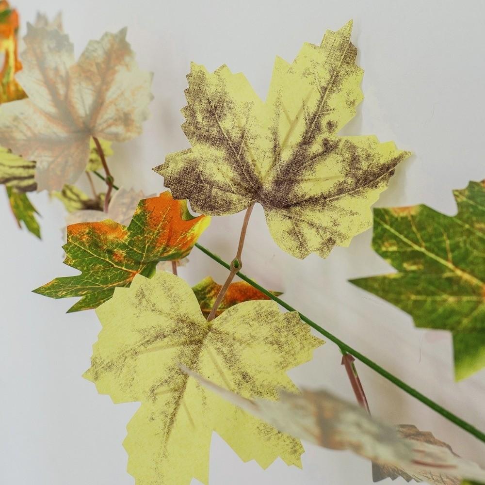 Hanging Fall Wreaths Vine Autumn Leaves Fall Simulation Wreath Vines Harvest Season