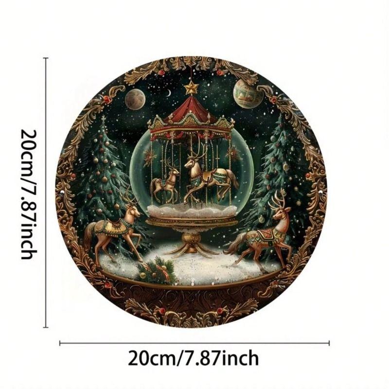 Decorative Metal Tin Sign Wall Art Home Decor 20x20 Cm