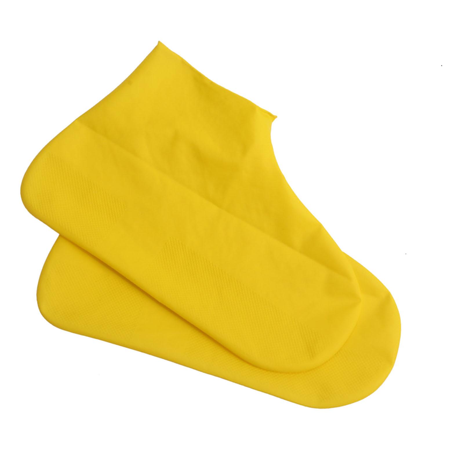 

Waterproof Shoe Covers Anti Slip Lightweight Comfortable Rain Shoe Covers for Adults for Outdoor Travel M Size: M 35x27x20cm / 13.78x10.63x7.87in жовтий