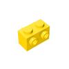 20pcs MOC Parts 52107 Block Modified 1 x 2 featuring Studs on 2 Sides Works With DIY Assmble Construction Blocks Particle Kid Toy Present