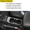 Cup Holder Trim Center Console Panel Decoration Cover for Jeep Wrangler JL Gladiator JT 2018-2025 Car Interior Accessories ABS