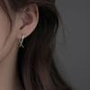 Trendy Geometric Pattern Ear Cuff for Women Portable Silver Plated Fashion Accessory Gift Ready