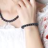 HENGSHENG 2019 Pearl Jewelry Bracelets Natural Pearl Bracelets Fine Jewlery 8-9mm Black Freshwater Pearl Gift for Women