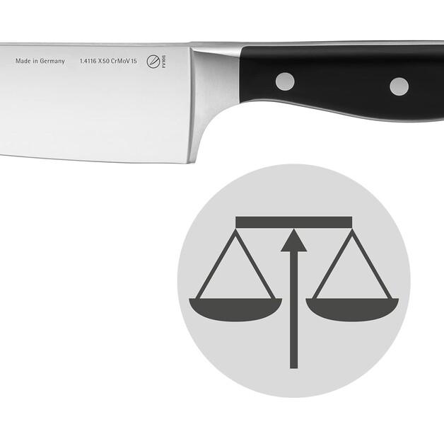 WMF FlexTec Spitzenklasse Plus Knife Set, 5 Pieces, Bamboo (3201113140)