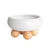 Ceramic Cat Feeding Bowls Large Capacity Neck Protection Anti Vomiting Food Water Bowls Food