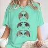 Vintage Dragon Wings Classic Tshirt Fourth Wing Bookish Graphic Tee Unisex Unisex Casual Bookworm Top Book Fan Gifts