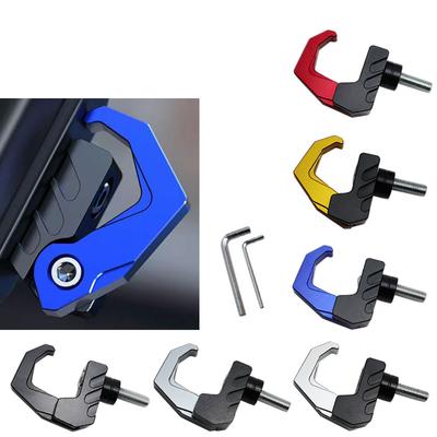 Motorradhaken Adlerkralle Aufhänger Langlebige Schraube Aluminium Motorrad Helm Taschen Gadget Handschuh Roller Trägerhalter Klapphaken